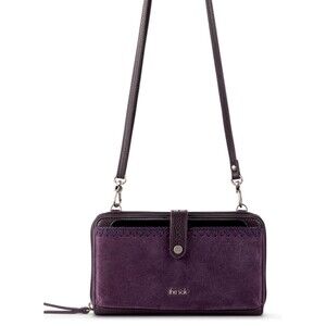 The Sak Iris Smartphone Cross Body Bag in Auburgene Suede NEW NWT Beautiful Bag